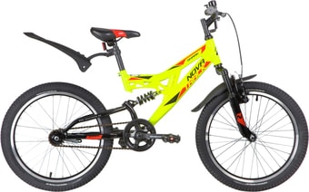 Детский велосипед Novatrack Shark 20 2020 20SS1V.SHARK.GN20 (зеленый)