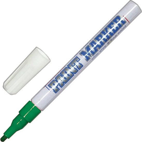 Маркер MunHwa Slim Paint Marker SPM-04 (зеленый)
