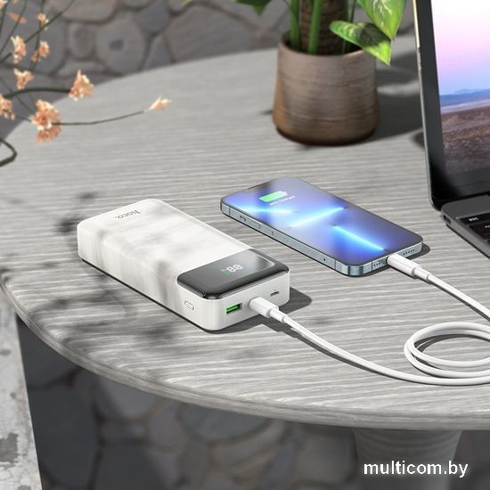 Внешний аккумулятор Hoco J102A Cool 20000mAh (белый)