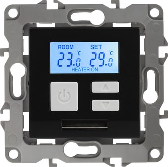 Терморегулятор ЭРА 12-4111-05 (антрацит)