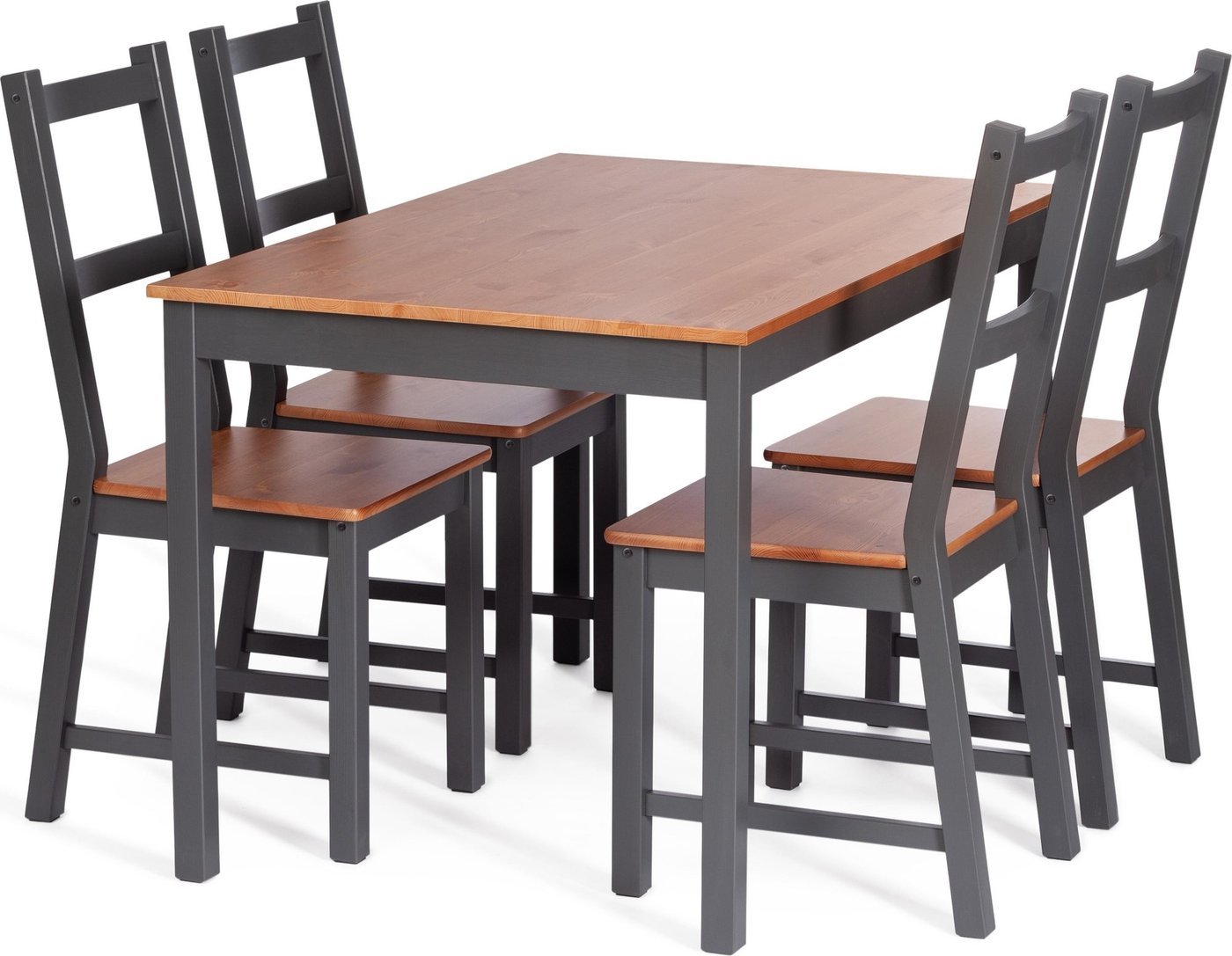 Кухонный стол TetChair Sonata Dining Set (антик/графит)