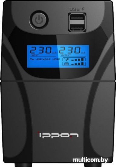 Источник бесперебойного питания IPPON Back Power Pro II 500