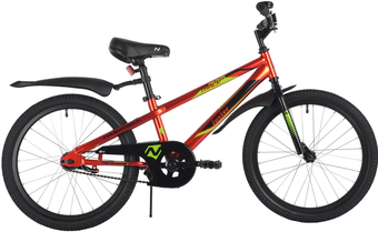 Детский велосипед Novatrack Juster 20 2023 205JUSTER.RD23 (красный)