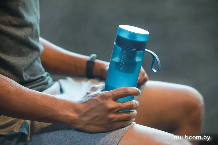 Бутылка для воды Philips GoZero AWP2712BLR/31 590мл (синий)