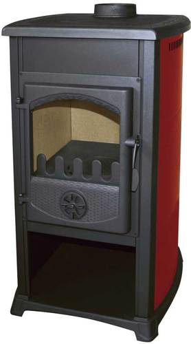 Свободностоящая печь-камин Bella Thalia Grande (бордовый/черный)