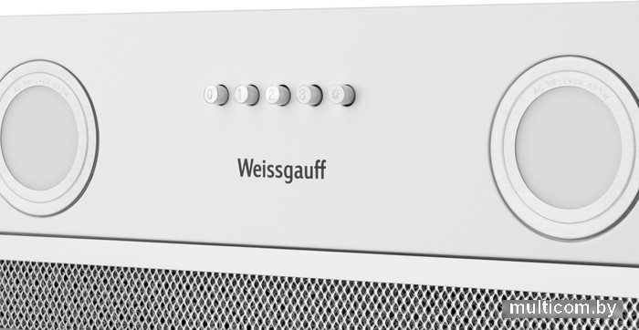 Кухонная вытяжка Weissgauff BOX 452 White