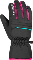 Горнолыжные перчатки Reusch Alan Junior 6361115-7003 (р-р 3, Blck/Blck/Pink Glo)