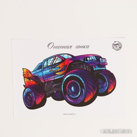 Пазл Puzzle Огненная гонка 4276180