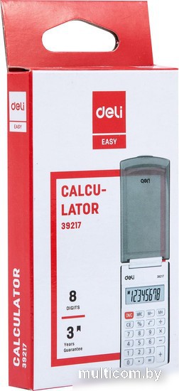 Калькулятор Deli E39217/BLACK