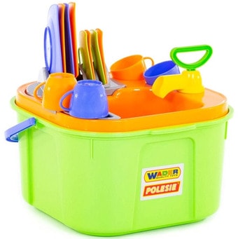 Посудомоечная машина игрушечная Полесье Мини-посудомойка 42002