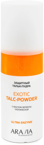 Тальк Aravia Professional перед депиляцией Exotic Talc-Powder с экстрактом вербены тропической (150 мл)