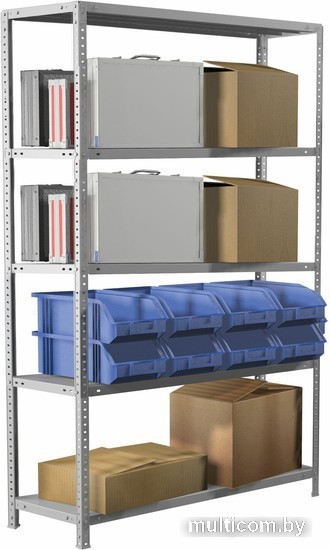 Стеллаж Brabix Ms Kd-200/60-5 291121