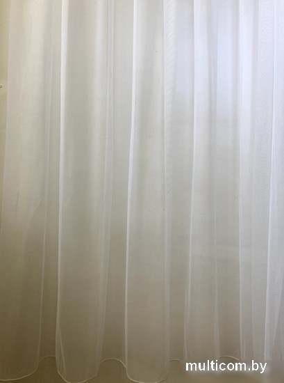 Тюль Soft Lines Selanik 3x3 м (белый, 1 шт)