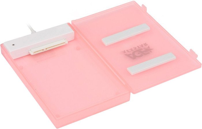 Бокс для жесткого диска AgeStar SUBCP1 Pink