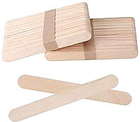 Шпатель деревянный ItalWax для воска D000210 (100 шт)