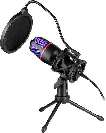 Проводной микрофон Defender Forte GMC 300 USB