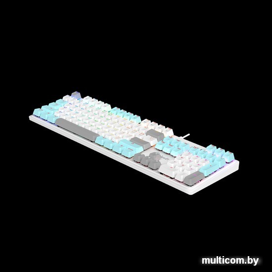 Клавиатура A4Tech Bloody S510N (белый, Bloody BLMS Red)