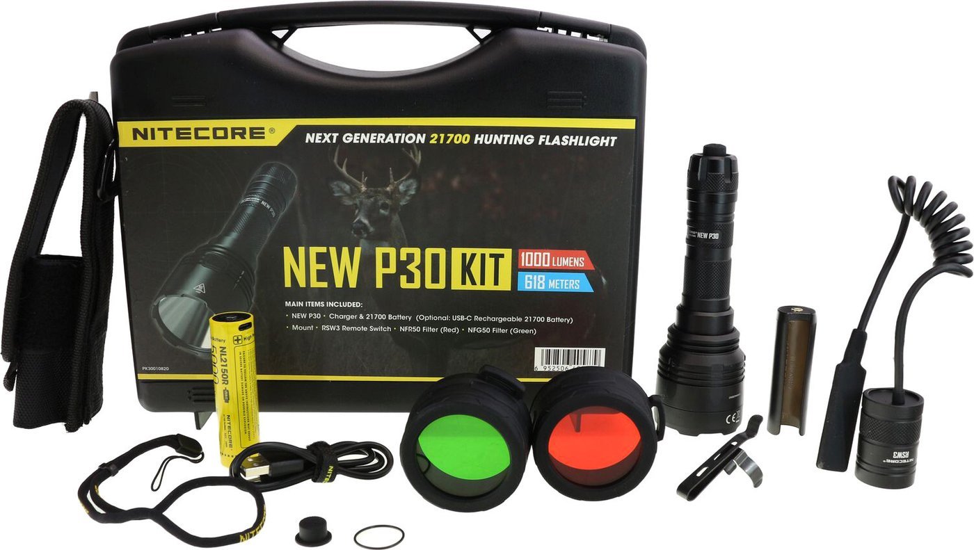 Фонарь Nitecore NEW P30 HUNTING KIT