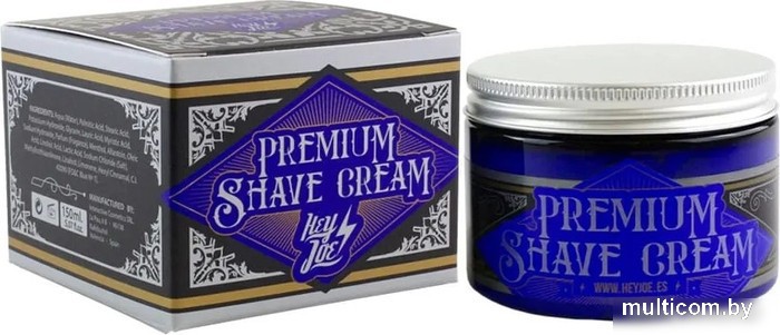 Крем для бритья Hey Joe Shave Cream Premium (150 мл)