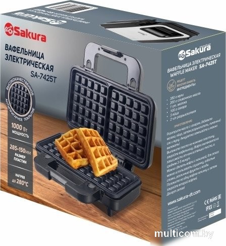 Вафельница Sakura SA-7425T