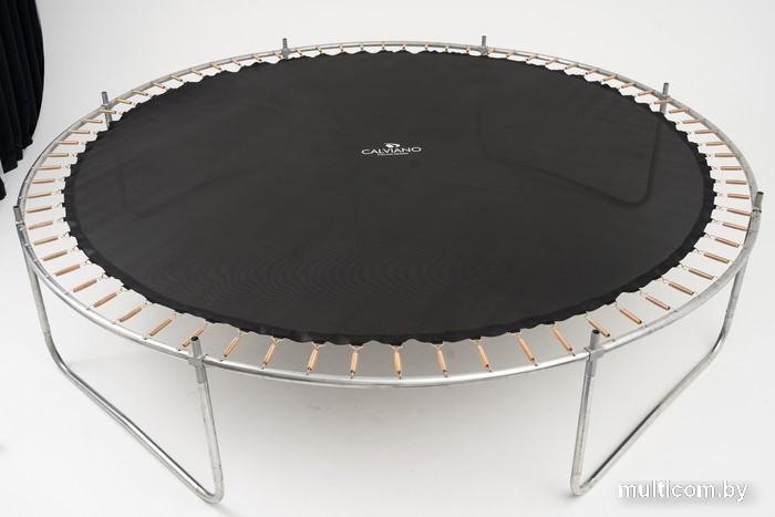 Батут Calviano Inside Master Smile 374 см - 12ft (внутренняя сетка, с лестницей)