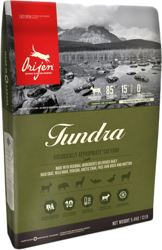 Сухой корм для кошек Orijen Tundra 5.4 кг