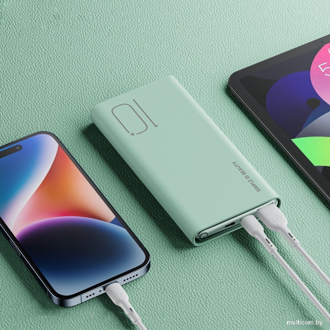 XO PR229 10000mAh (зеленый)