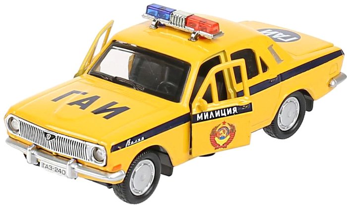 Легковой автомобиль Технопарк ГАЗ-2401 Волга ДПС 2401-12SLPOL-YE