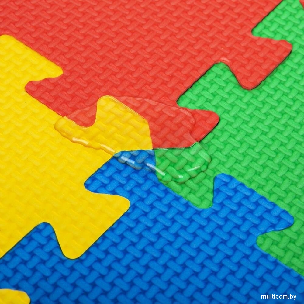 Коврик-пазл Юнландия Машинки 664667