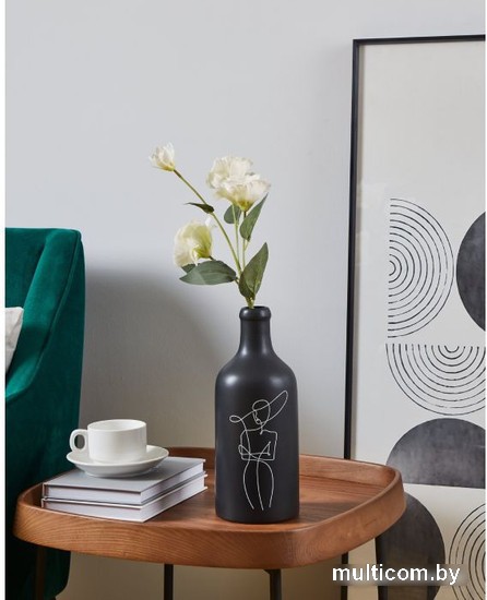 Ваза Eglo Kitakata 421119 (керамика, черный/белый)