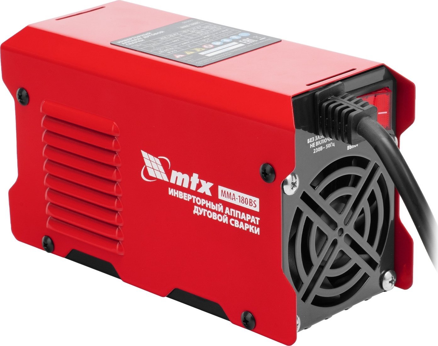 Сварочный инвертор MTX MMA-180BS
