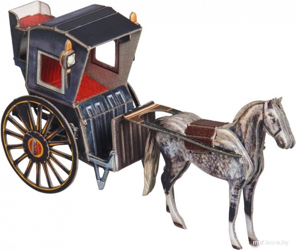 Сборная модель Умная Бумага Кэб 4627081554107