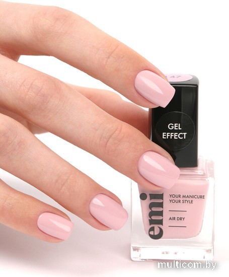 Лак Emi Gel Effect Пыльная Сирень №147 9 мл