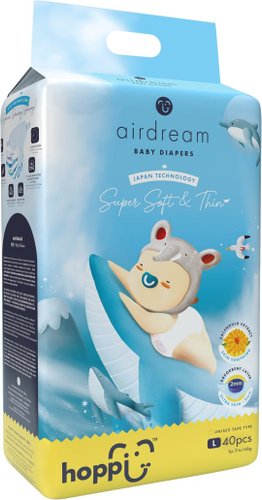 Подгузники Hoppi AirDream L 9-14кг HB-028-L (40шт)