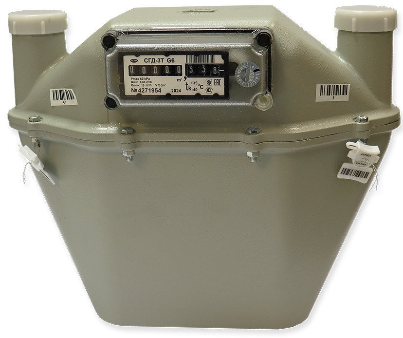 Счетчик газа БелОМО СГД-3Т-2-2 G6 (правый)