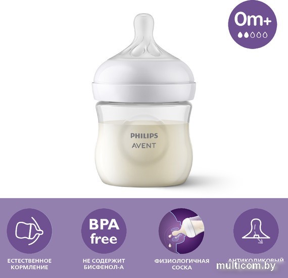 Бутылочка для кормления Philips Avent Natural Response SCY900/01 (125 мл)