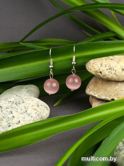 Серьги Wolves Элитный Халцедон 40998 №2