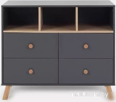 Детский комод Rant Vester 116 (Moon Grey)