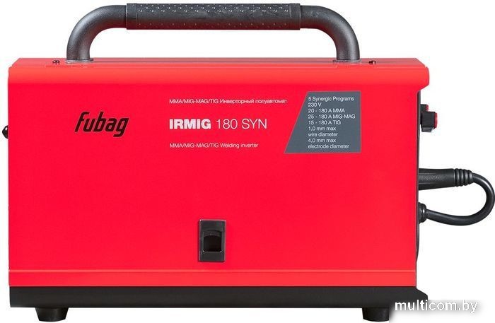 Сварочный инвертор Fubag IRMIG 180 SYN 41383