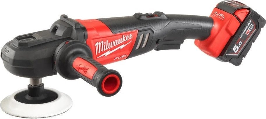 Полировальная машина Milwaukee M18 FAP180-502X Fuel 4933451550 (с 2-мя АКБ, кейс)