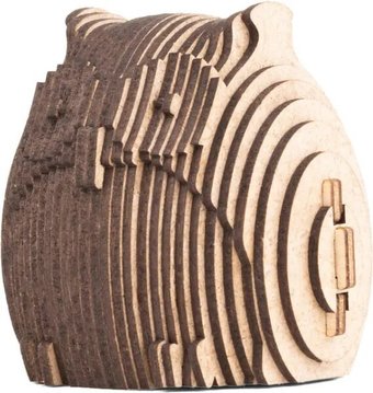 3Д-пазл Eco-Wood-Art Мини. Совушка