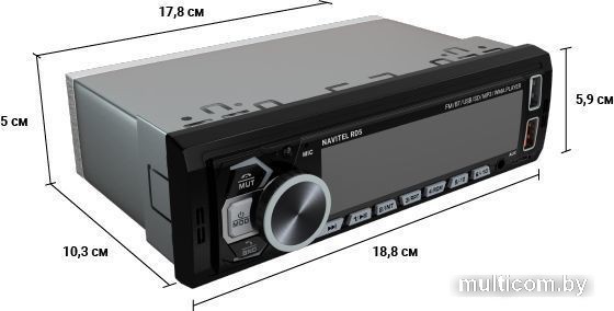 USB-магнитола NAVITEL RD5