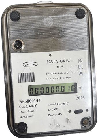 Счетчик газа БелОМО КАТА-G6 В-1