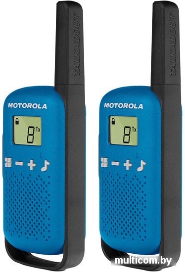 Портативная радиостанция Motorola Talkabout T42 (синий)