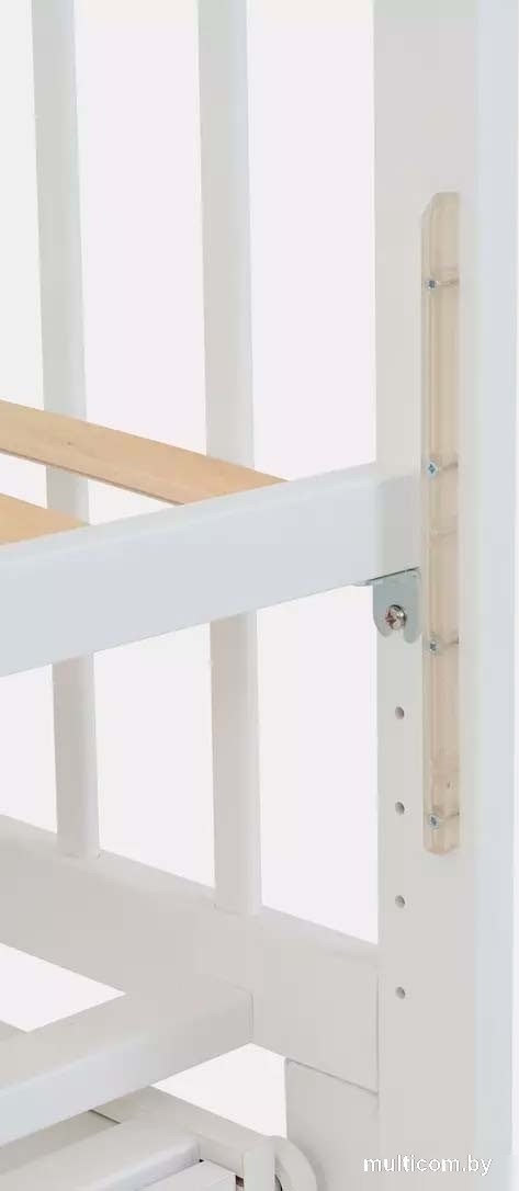 Классическая детская кроватка Rant Indy Box 780 (cloud white)