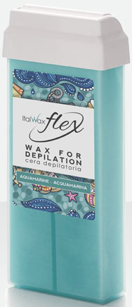Воск ItalWax Flex Аквамарин в картридже (100 мл)