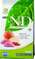 Корм для кошек Farmina N&D Cat Boar & Apple Adult 10 кг