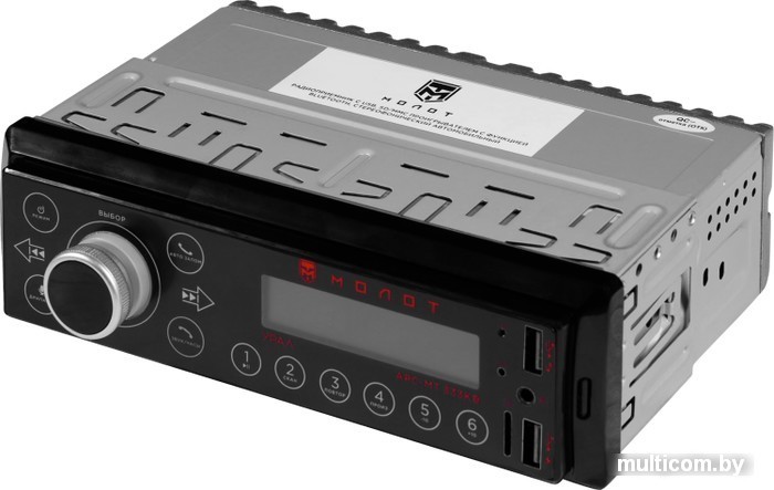 USB-магнитола Урал Молот АРС-МТ 333К