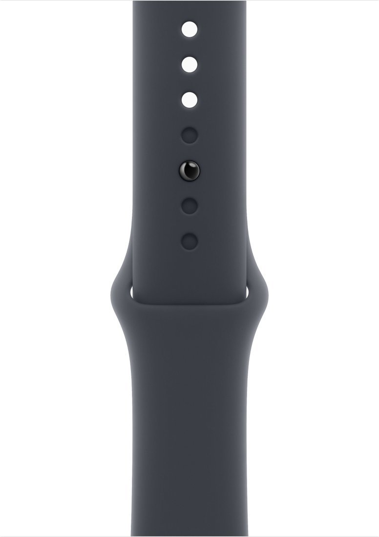 Умные часы Apple Watch SE 3 44 мм (алюминиевый корпус, полуночный/полуночный, спортивный силиконовый ремешок M/L)