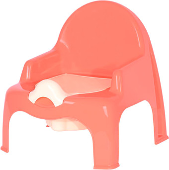 Детский горшок Эльфпласт EP023 (коралловый)
